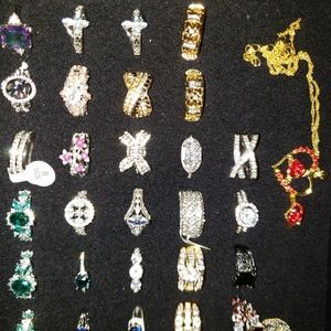 Women's size 8 rings